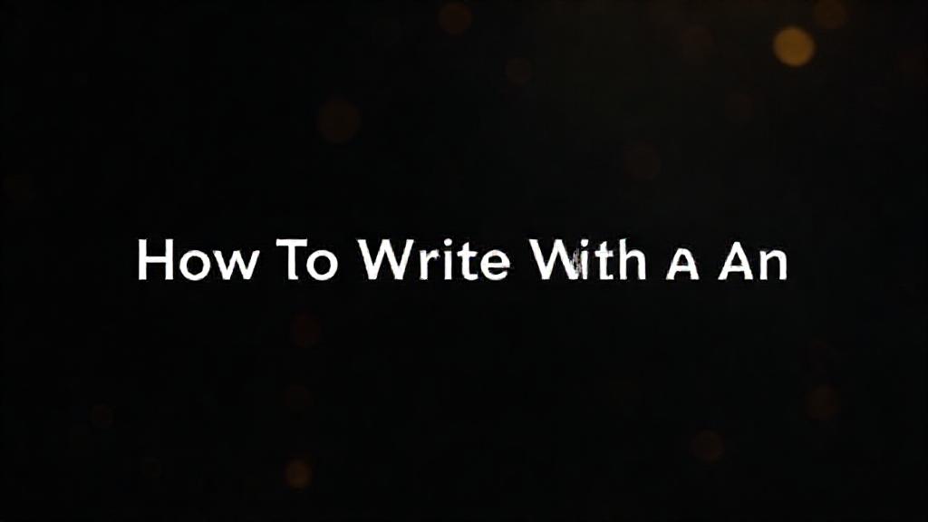 How To Write With An LLM